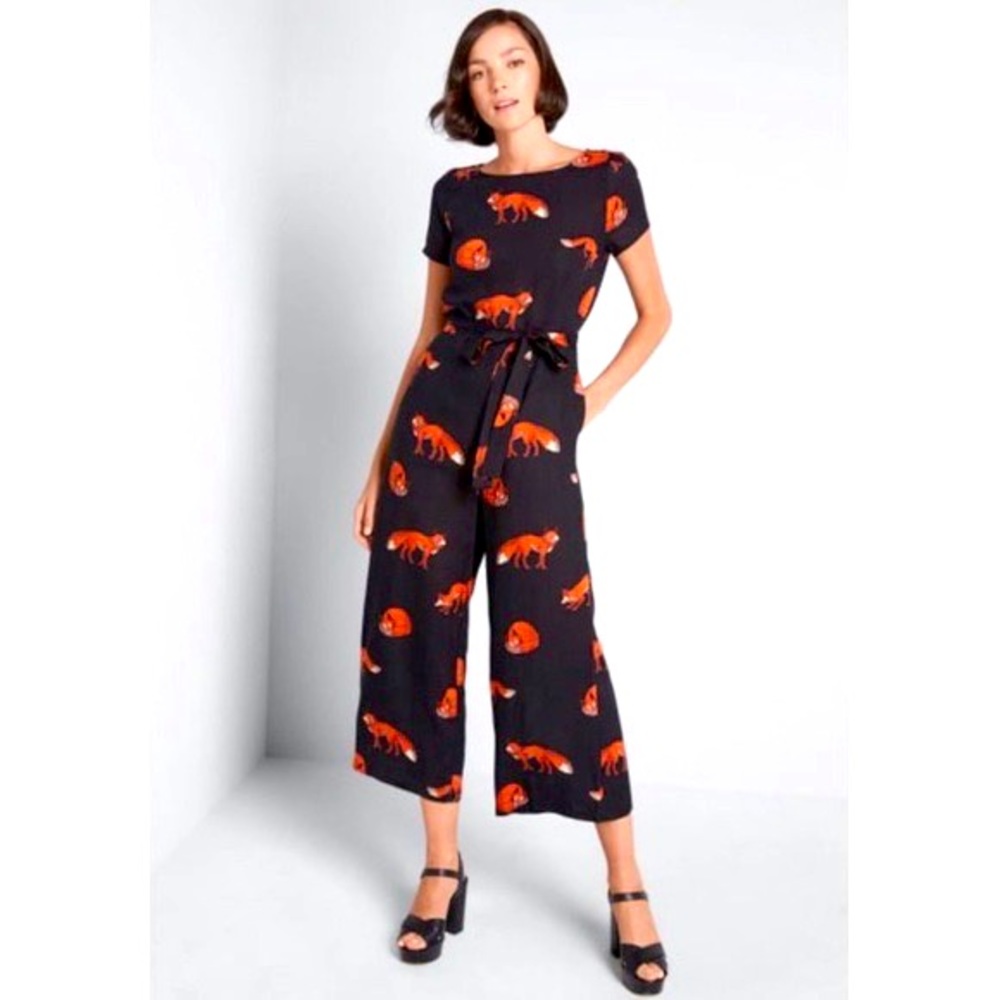 ModCloth Fox Jumpsuit - Only Worn Once